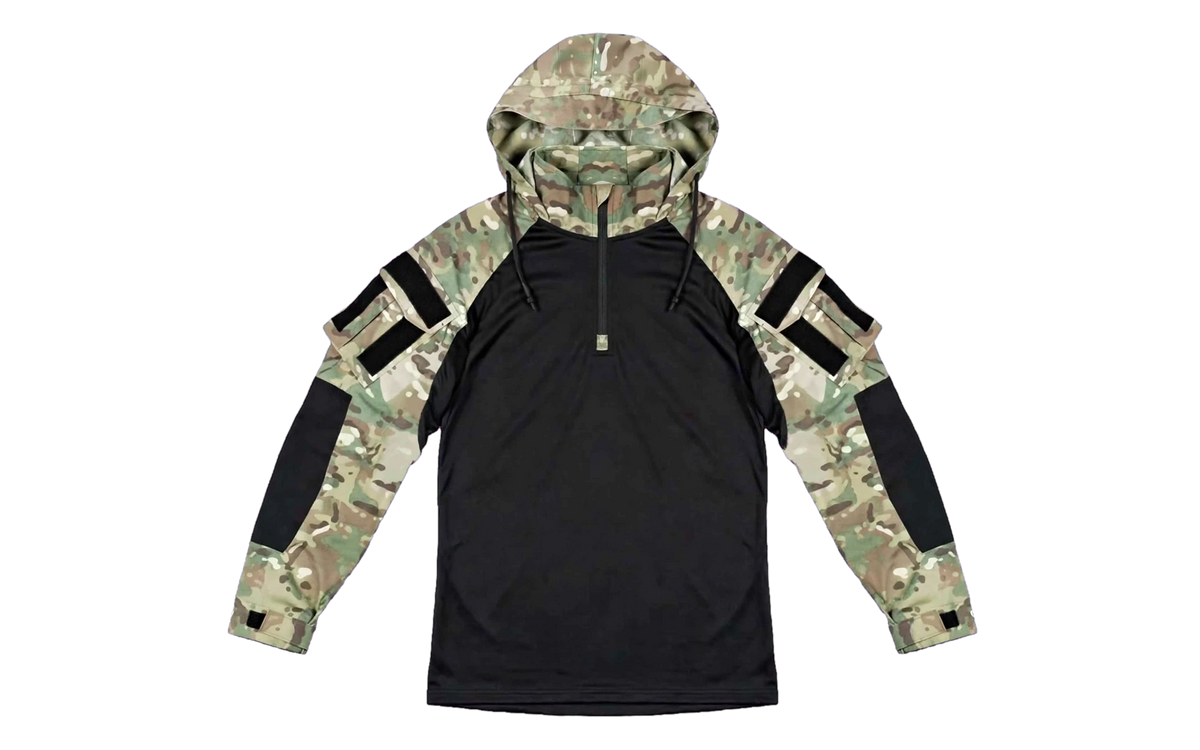 Chaqueta táctica transpirable para exteriores para hombre.