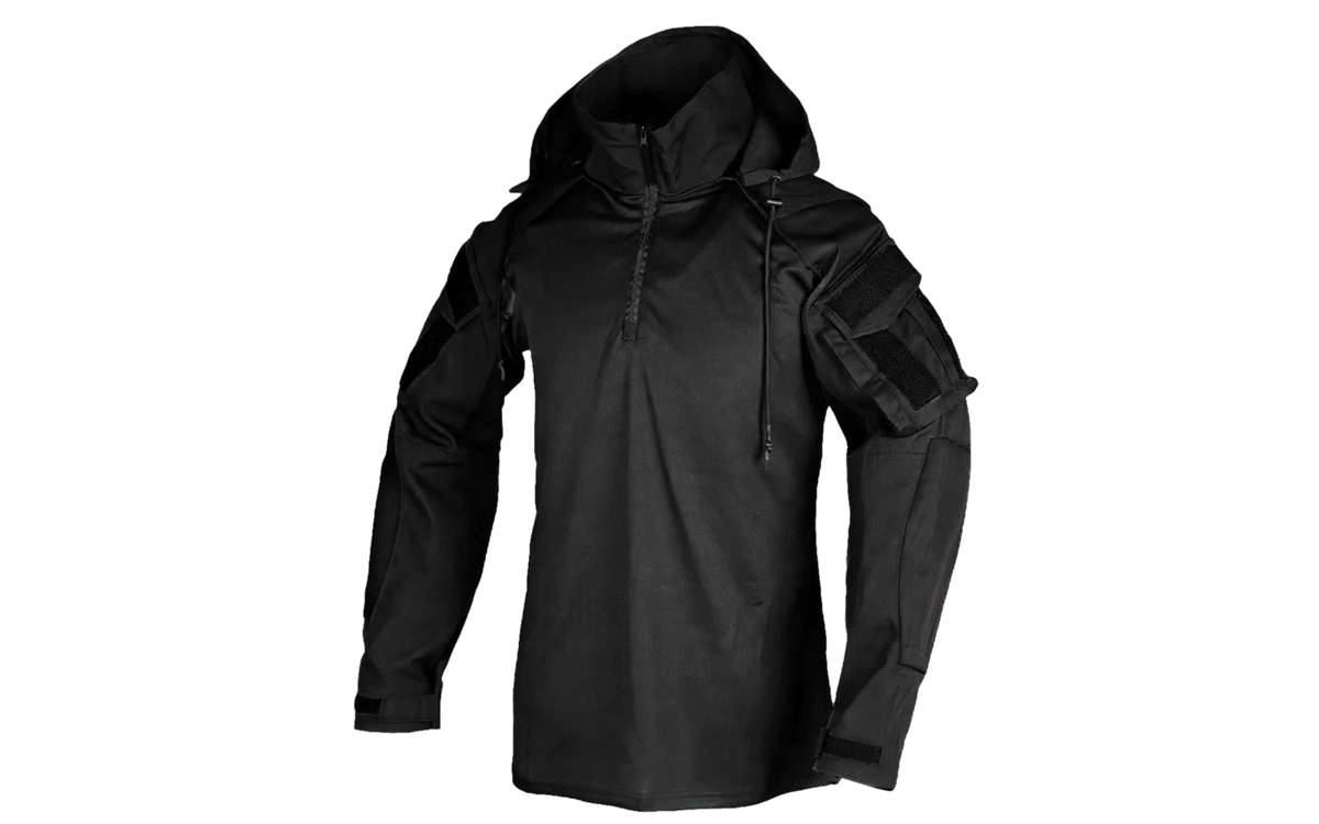 Chaqueta táctica transpirable para exteriores para hombre.