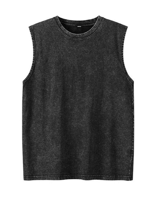 Camiseta sin mangas, estilo hip hop holgado
