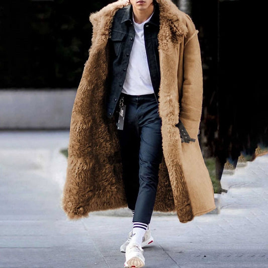 Chaqueta de felpa para hombre