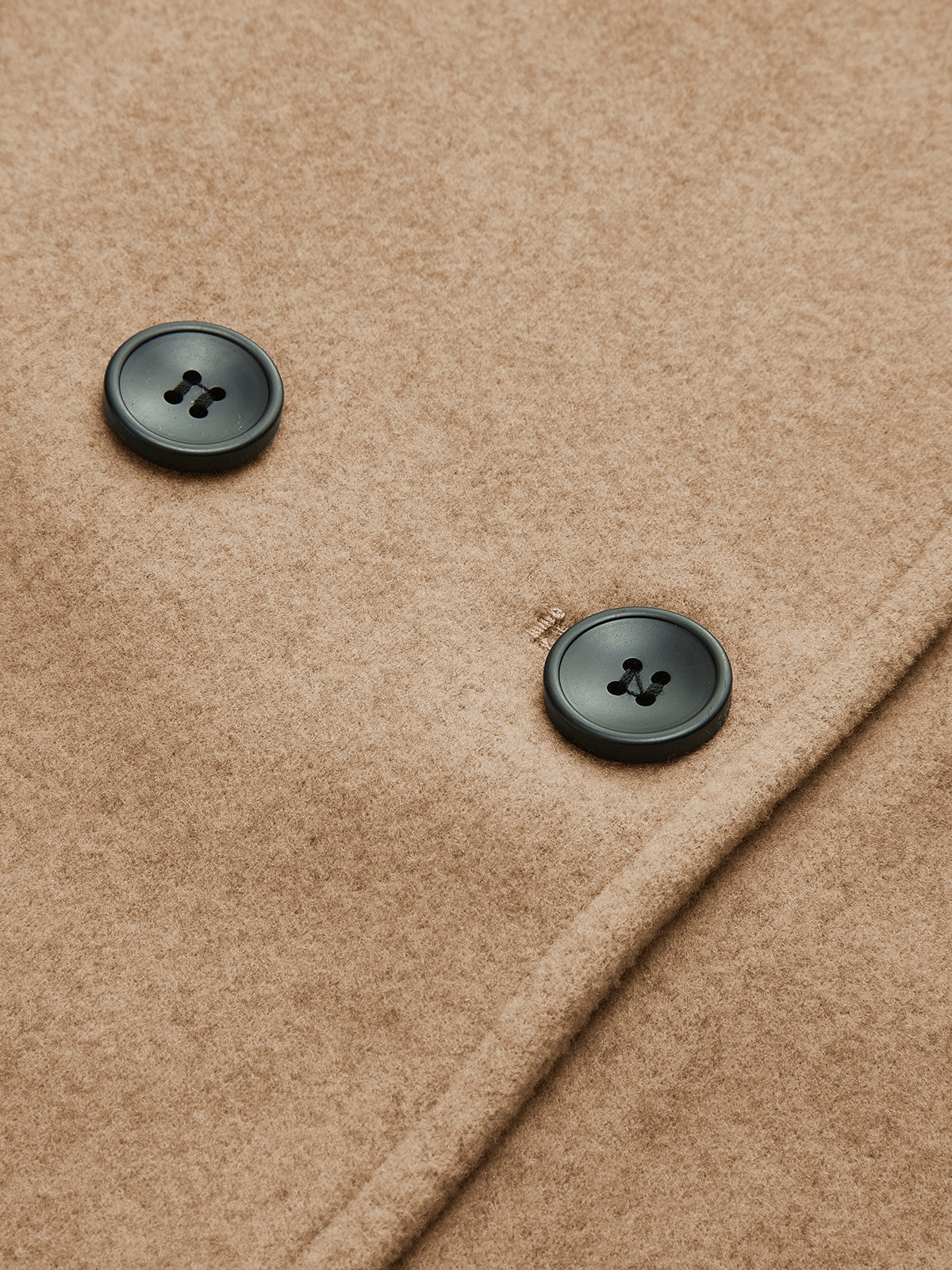Chaqueta abotonada extragrande