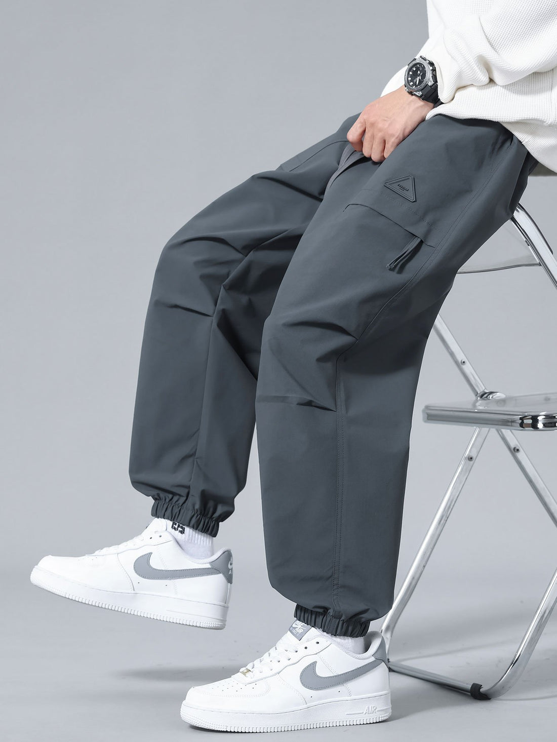 Pantalones de jogging con cordón