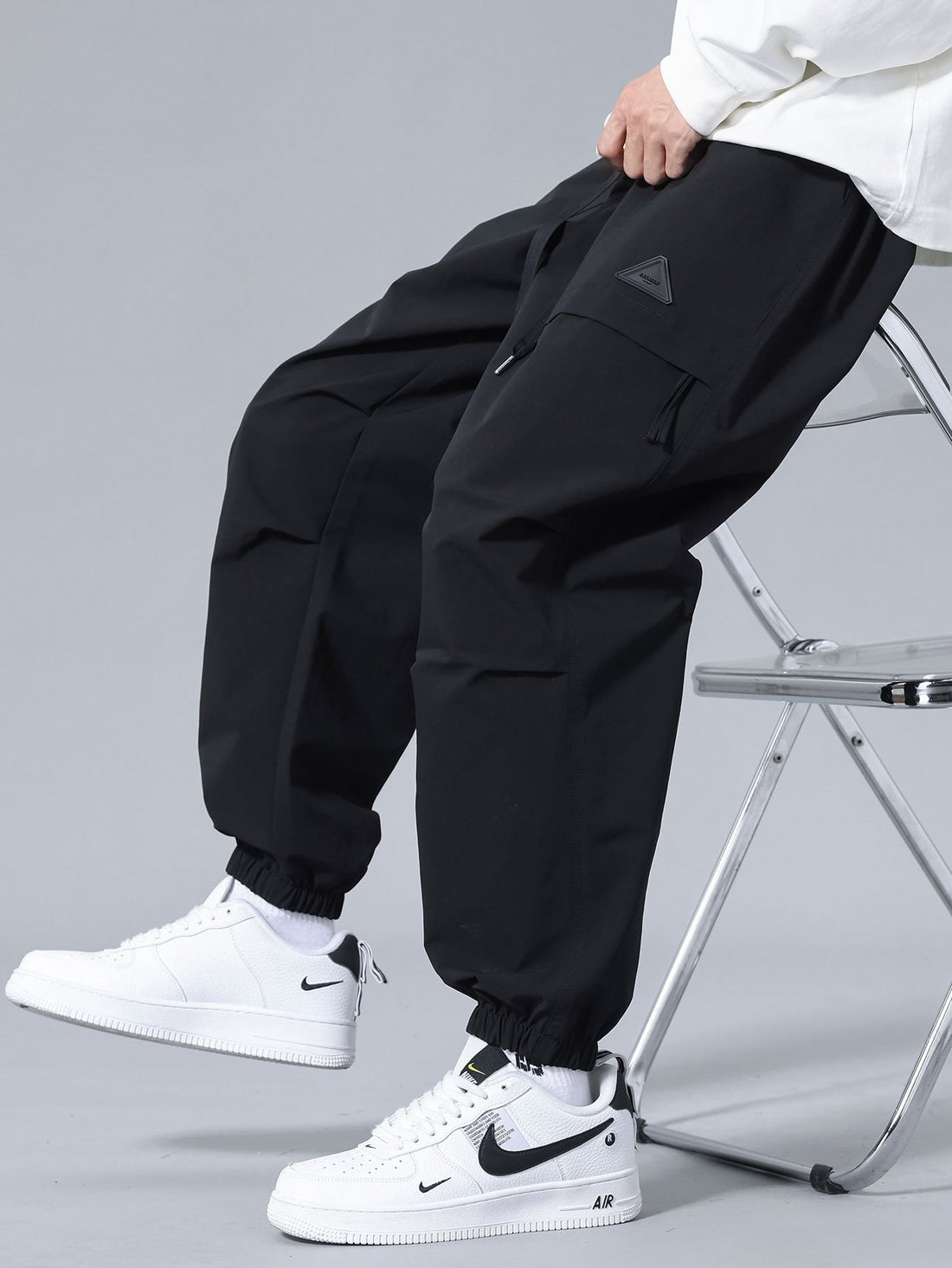 Pantalones de jogging con cordón